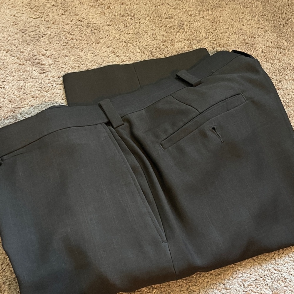 HAAGAR Men’s dress pant 36 x 30 brown